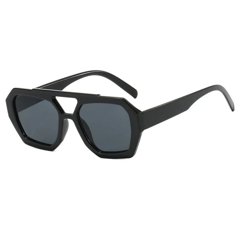 Lunettes de Soleil à Monture Carrée Oversize avec Protection UV pour Femme | Idéales pour l’Été et les Vacances