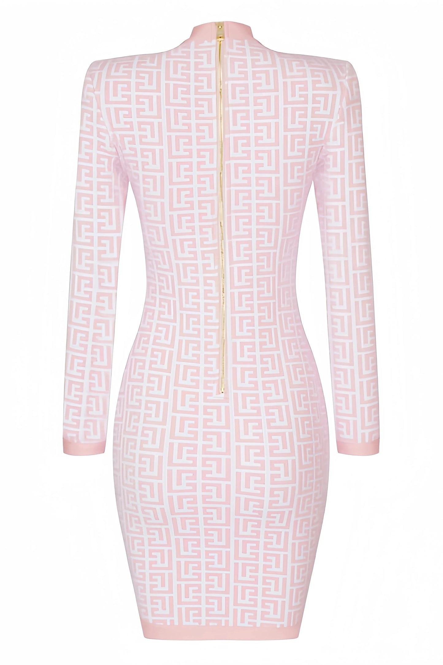 Robe Maille à Manches Longues avec Motif Imprimé pour Femme | Idéale pour le Quotidien ou les Occasions Spéciales