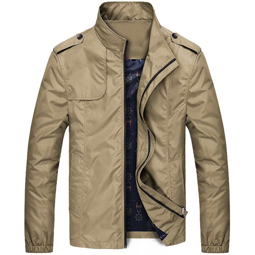 Veste Légère avec Coupe Moderne pour Hommes | Idéale pour Printemps et Été