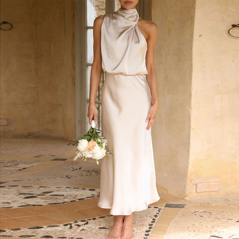 Robe Longue avec Coupe Ajustée pour Femme | Idéale pour les Occasions Spéciales