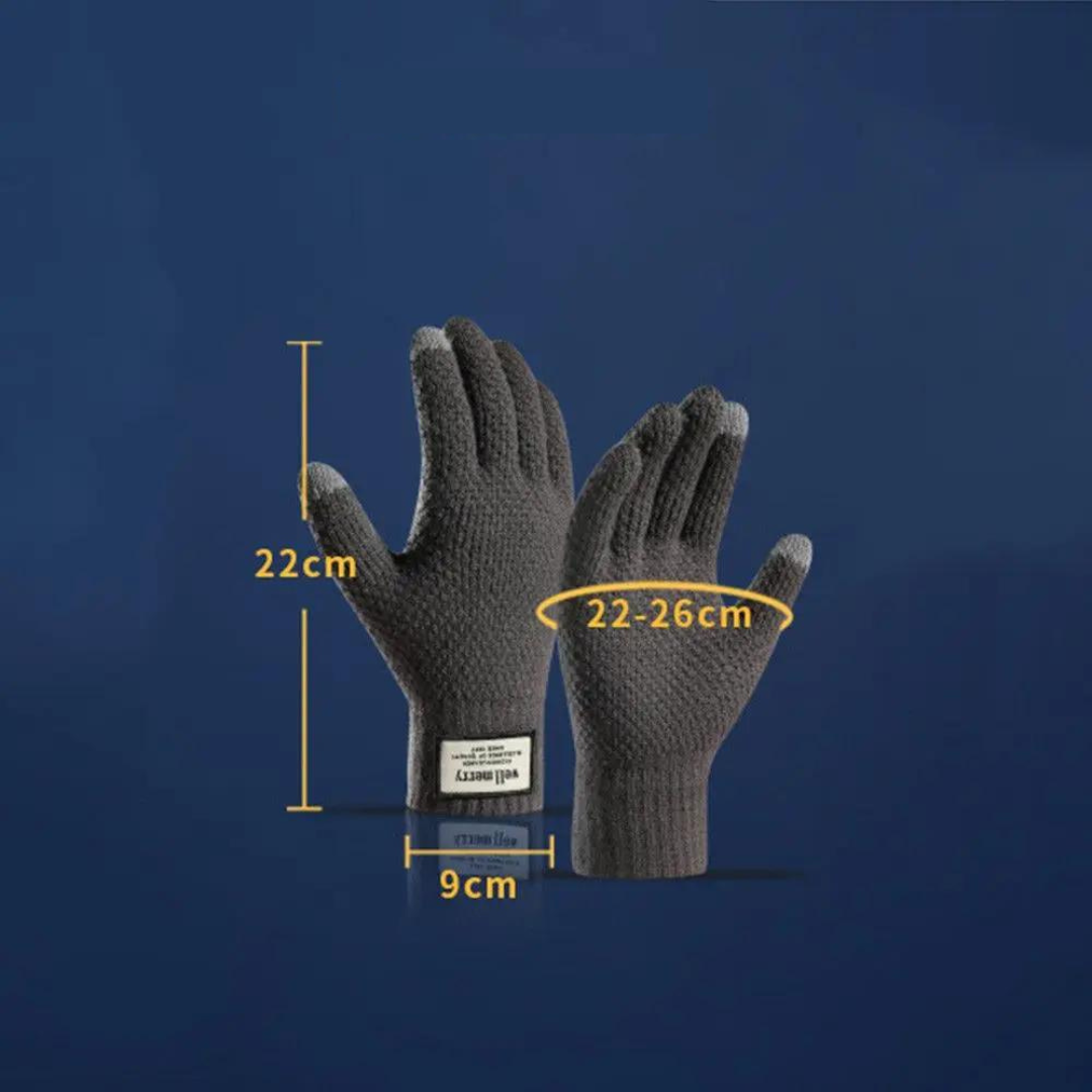 Gants Tricotés avec Fonction Écran Tactile pour Femmes et Hommes | Idéal pour l’Hiver