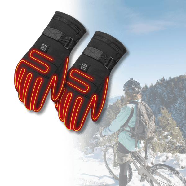 Gants Chauffants Électriques avec Réglage De Température pour Hommes Et Femmes | Idéals pour Les Activités Extérieures