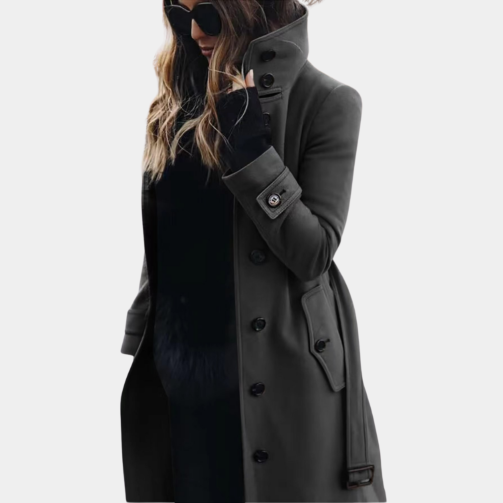Trench Long avec Ceinture pour Femme | Idéal pour l’Hiver