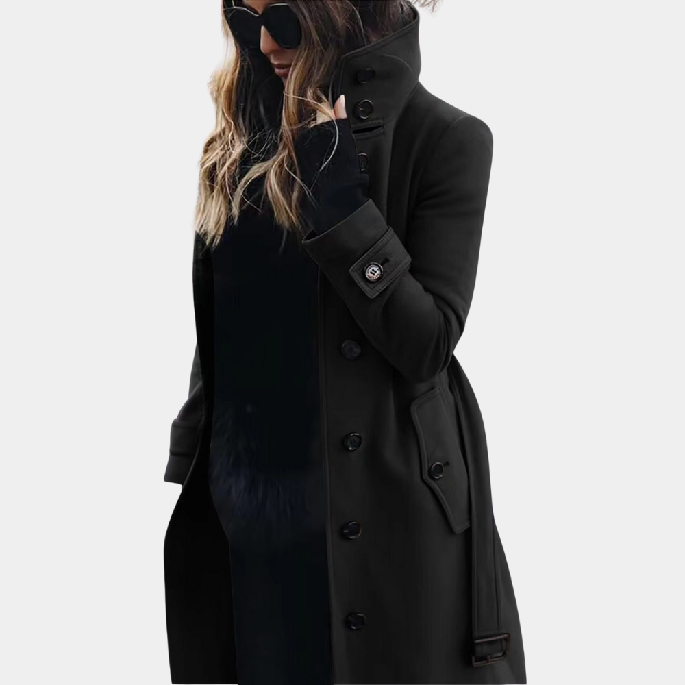 Trench Long avec Ceinture pour Femme | Idéal pour l’Hiver