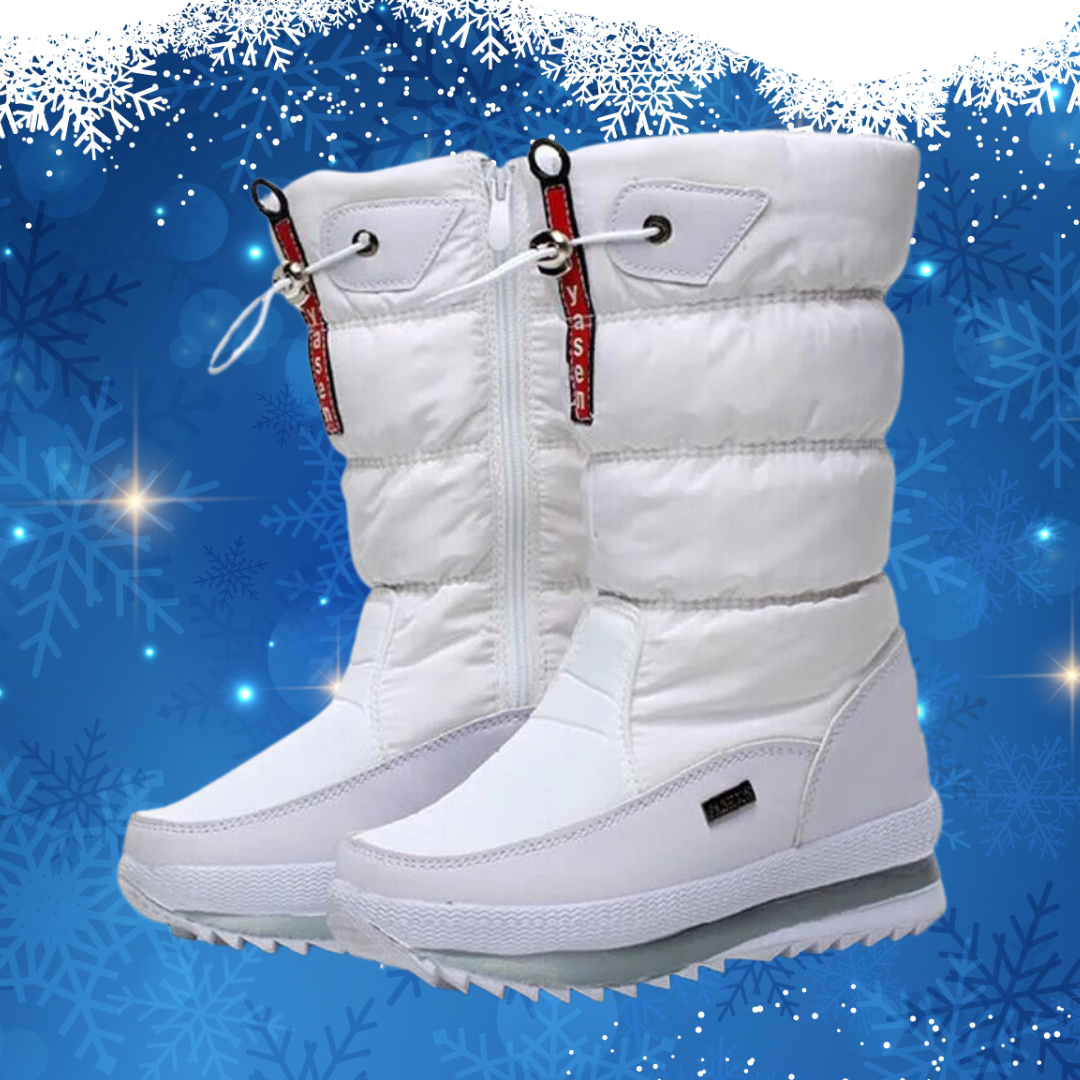 Bottes D’Hiver avec Semelle Antidérapante pour Femme | Idéales pour Temps Froid