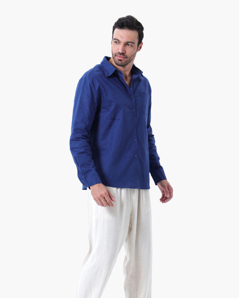Ensemble Trois Pièces avec Chemise, Pantalon Et Chaussures pour Homme | Idéal pour Le Printemps Et L’Été