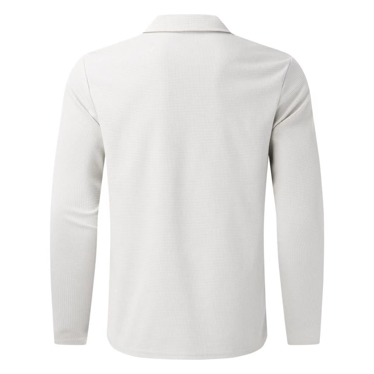 Ensemble Homme avec Polo Manches Longues Et Pantalon De Survêtement | Usage Quotidien Décontracté