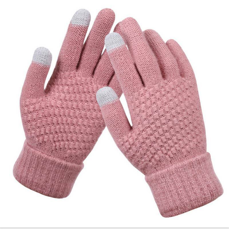 Gants d’Hiver avec Motif Texturé pour Femme | Idéals pour les Journées Froides