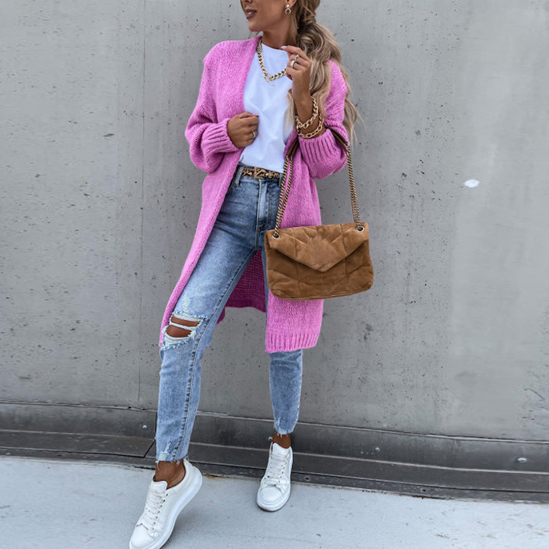 Gilet Long avec Coupe Décontractée pour Femmes | Idéal pour l'Hiver