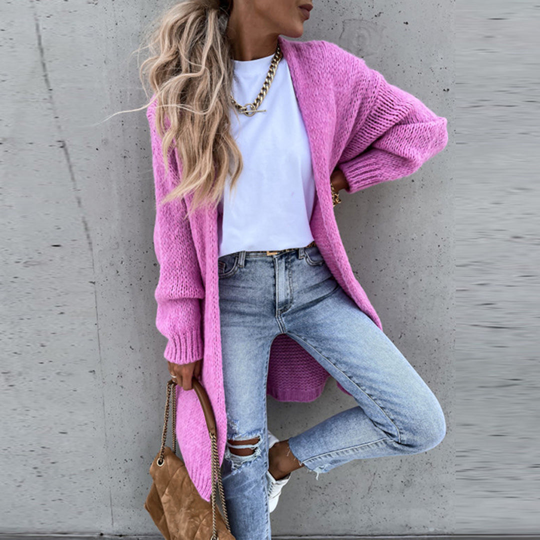Gilet Long avec Coupe Décontractée pour Femmes | Idéal pour l'Hiver
