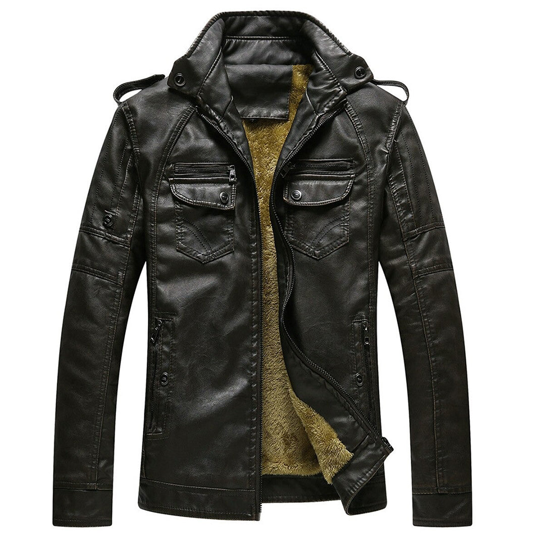 Veste avec Épaules Larges Et Intérieur Matelassé pour Homme | Idéale pour Automne et Hiver