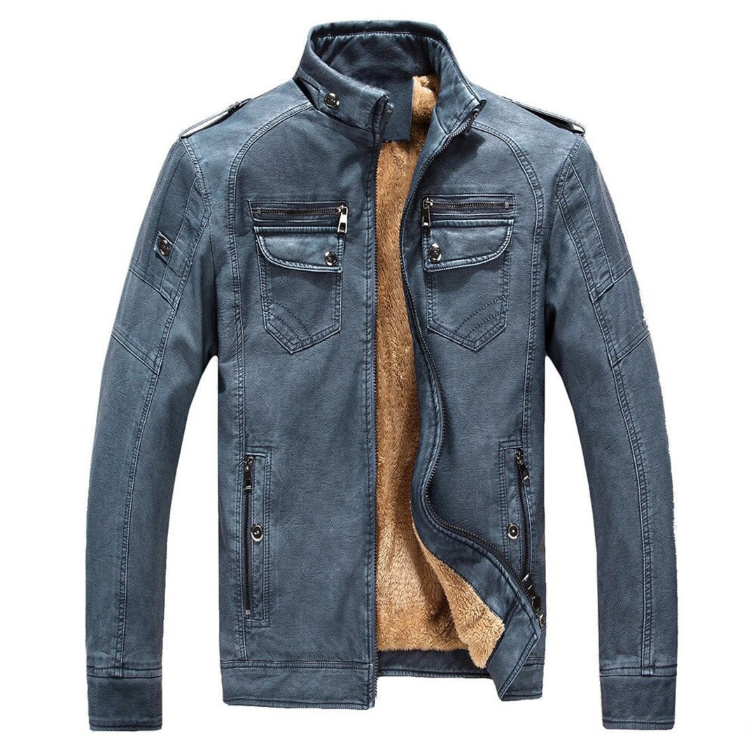Veste avec Épaules Larges Et Intérieur Matelassé pour Homme | Idéale pour Automne et Hiver