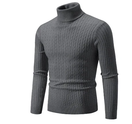 Pull Col Roulé pour Hommes | Idéal pour L’Hiver Et Les Occasions Décontractées