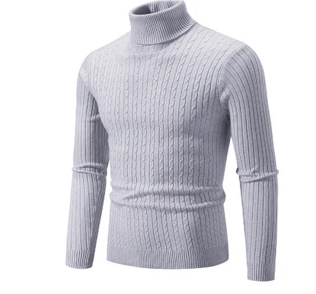 Pull Col Roulé pour Hommes | Idéal pour L’Hiver Et Les Occasions Décontractées