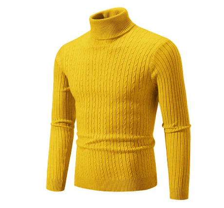 Pull Col Roulé pour Hommes | Idéal pour L’Hiver Et Les Occasions Décontractées