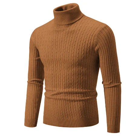 Pull Col Roulé pour Hommes | Idéal pour L’Hiver Et Les Occasions Décontractées