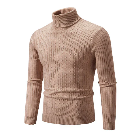 Pull Col Roulé pour Hommes | Idéal pour L’Hiver Et Les Occasions Décontractées