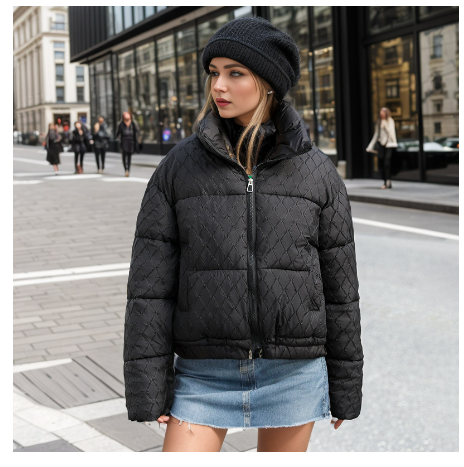 Veste Matelassée avec Fermeture Éclair pour Femme | Idéale pour l’Hiver