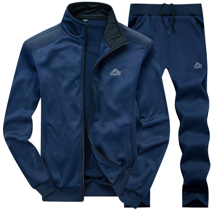 Ensemble de Survêtement pour Homme avec Veste Zippée et Pantalon | Idéal pour le Sport et les Loisirs