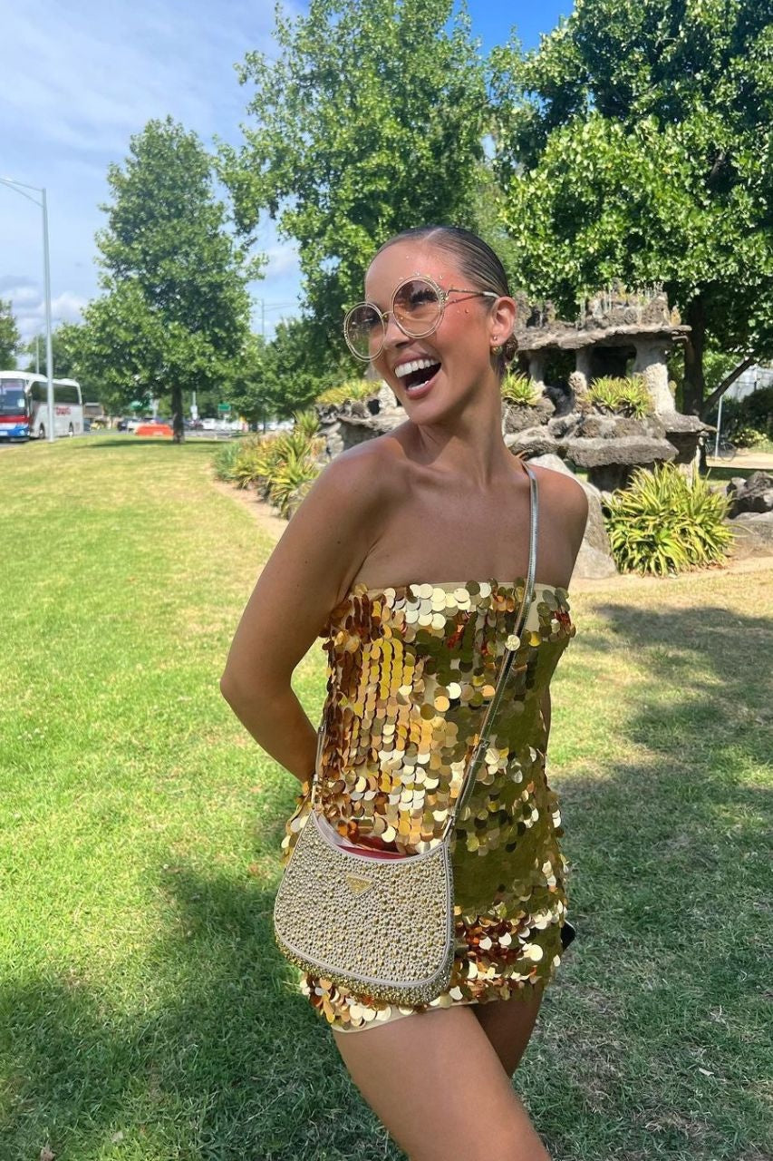 Robe de Soirée à Paillettes avec Coupe Ajustée pour Femmes | Idéale pour les Événements Festifs