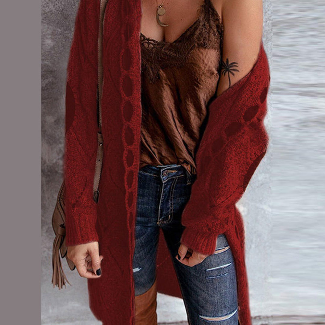 Gilet à Capuche Avec Manches Longues Pour Femme | Idéal Pour la Mi-Saison