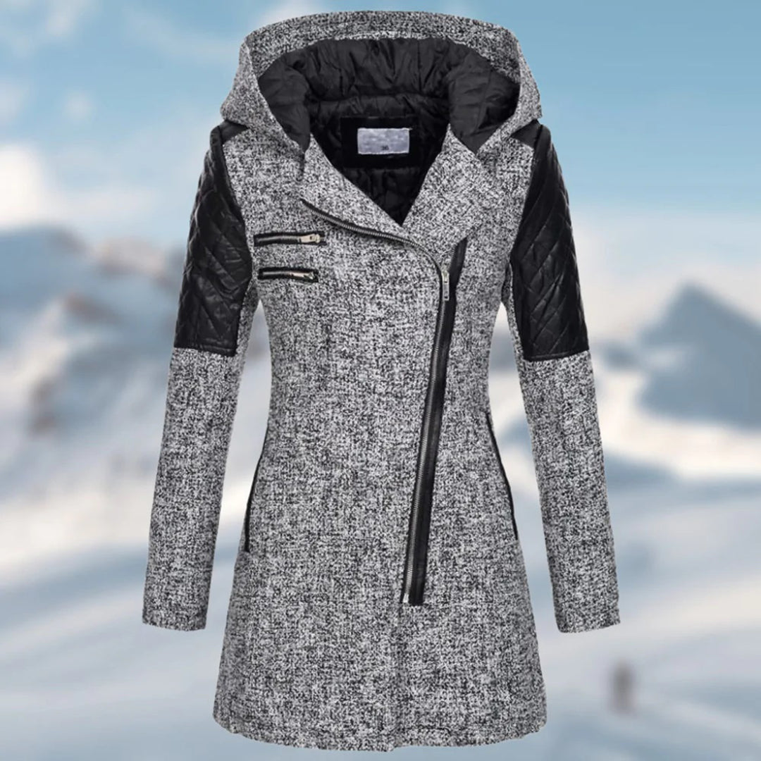 Manteau Long avec Capuche pour Femme | Idéal pour l’Hiver