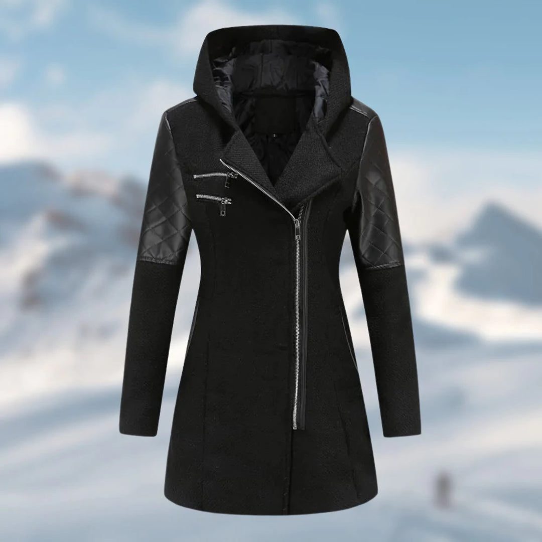 Manteau Long avec Capuche pour Femme | Idéal pour l’Hiver