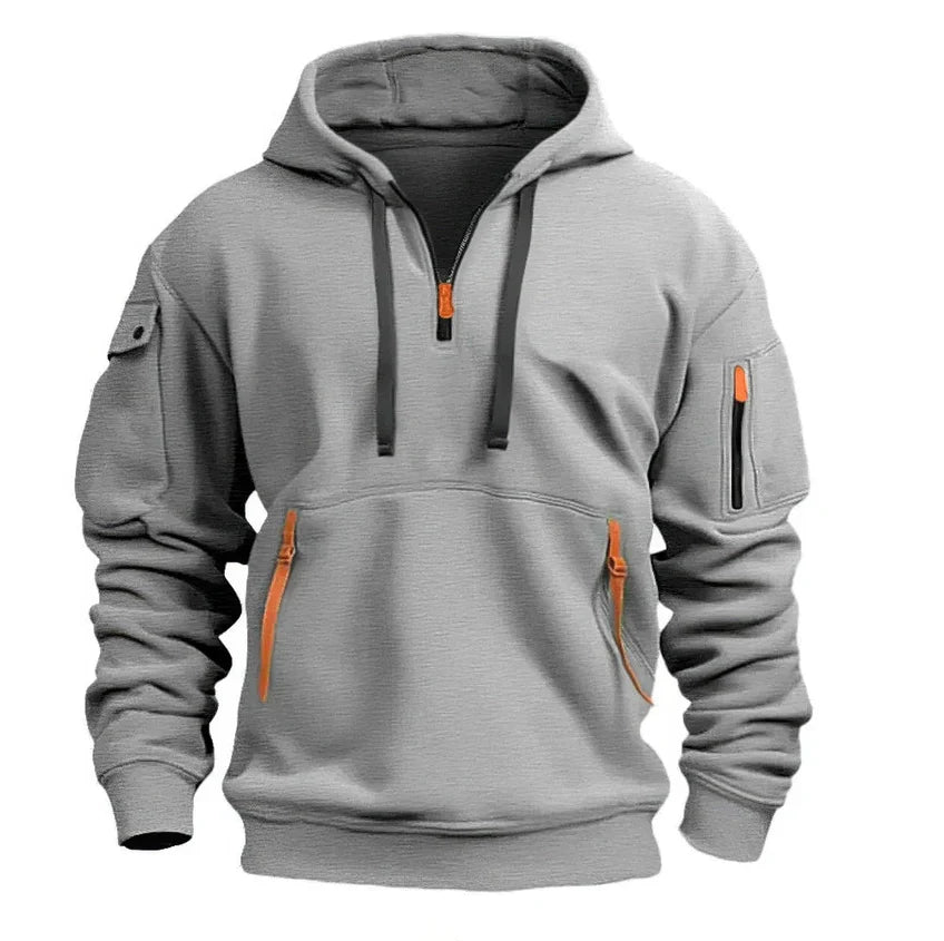 Sweat à Capuche avec Couvre-Visage Intégré pour Homme | Idéal pour Déplacements et Quotidien