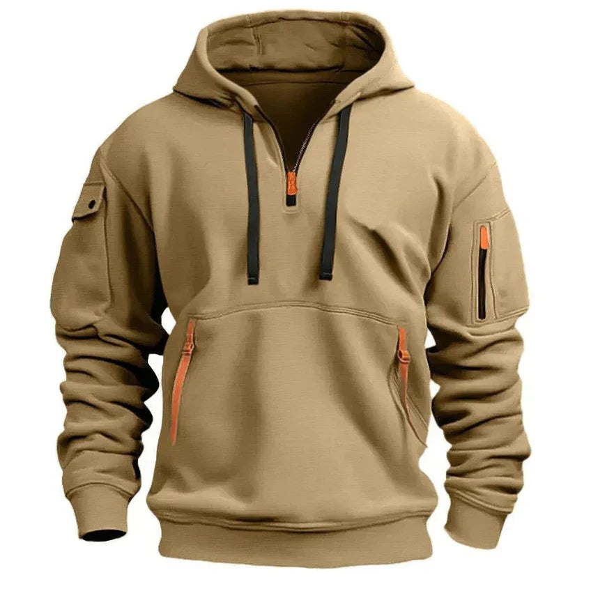 Sweat à Capuche avec Couvre-Visage Intégré pour Homme | Idéal pour Déplacements et Quotidien