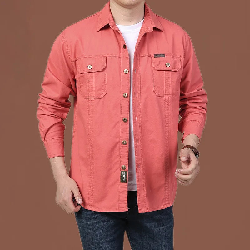 Chemise À Manches Longues avec Coupe Ajustée pour Homme | Idéale pour Un Usage Quotidien