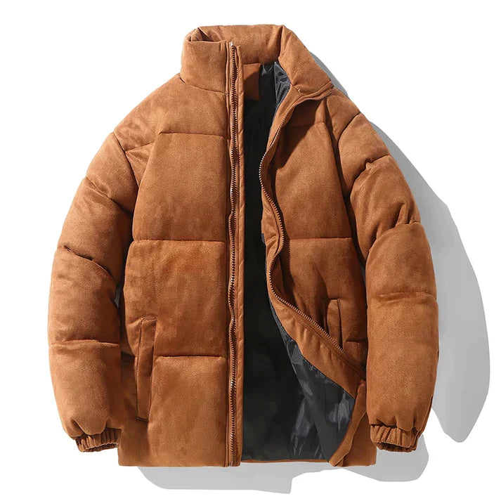 Manteau Matelassé Long avec Capuche pour Hommes | Idéal pour l’Automne et l’Hiver