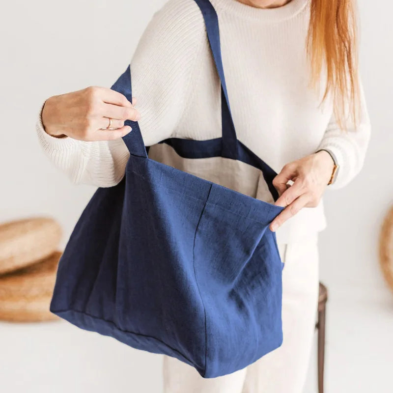Sac Cabas avec Grande Capacité Et Poignées Larges pour Femme | Idéal pour Les Courses, Les Voyages Et L’Usage Quotidien