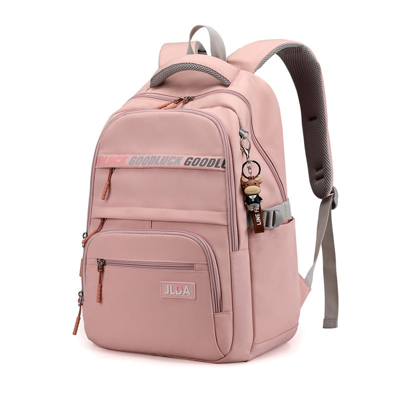 Sac À Dos avec Compartiment Spacieux Et Poches Multiples pour Adulte | Idéal pour L’École, L’Université Et Les Voyages