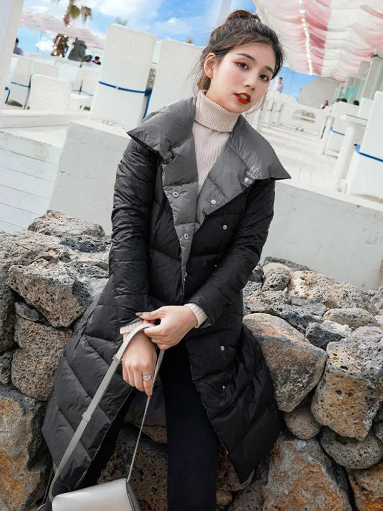 Veste Matelassée Ultra-Légère avec Fermeture Zippée pour Femme | Idéale pour La Saison Fraîche