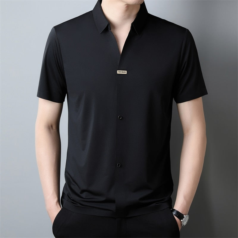 Chemise Boutonnée avec Manches Longues pour Homme | Idéale pour le Quotidien et les Occasions Formelles