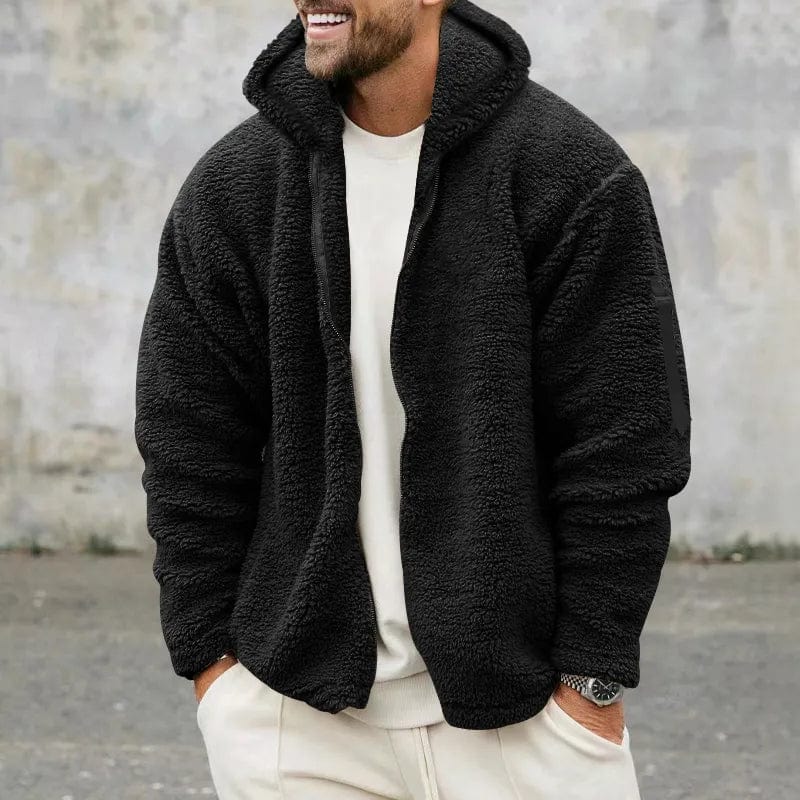 Veste Zippée avec Capuche et Poche sur Manche pour Adultes | Idéale pour l’Hiver