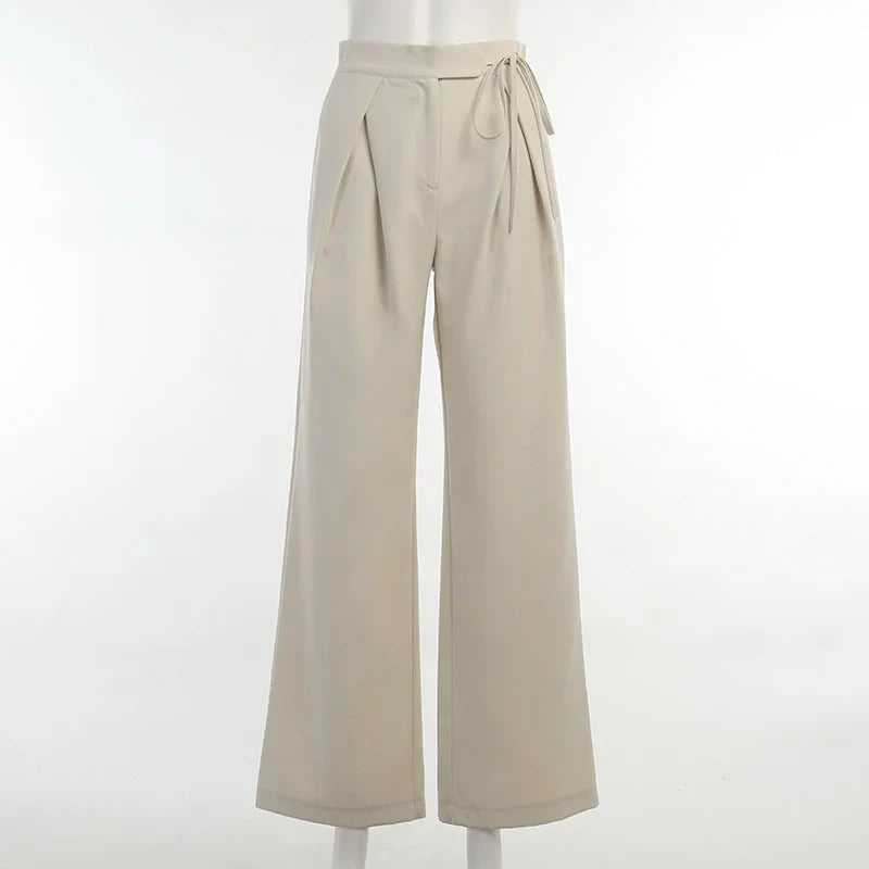Pantalon Palazzo à Taille Haute pour Femme | Idéal pour le Bureau ou les Occasions Spéciales