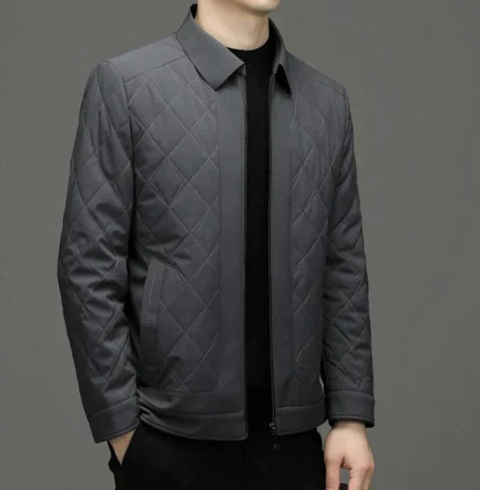 Veste Matelassée Légère Avec Coupe Ajustée Pour Hommes | Idéal Pour Saisons Fraîches