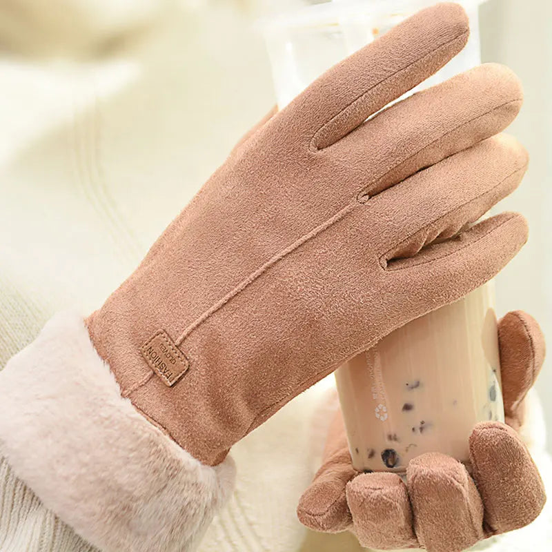 Gants d’Hiver avec Doublure Douce pour Femme | Idéals pour les Journées Froides