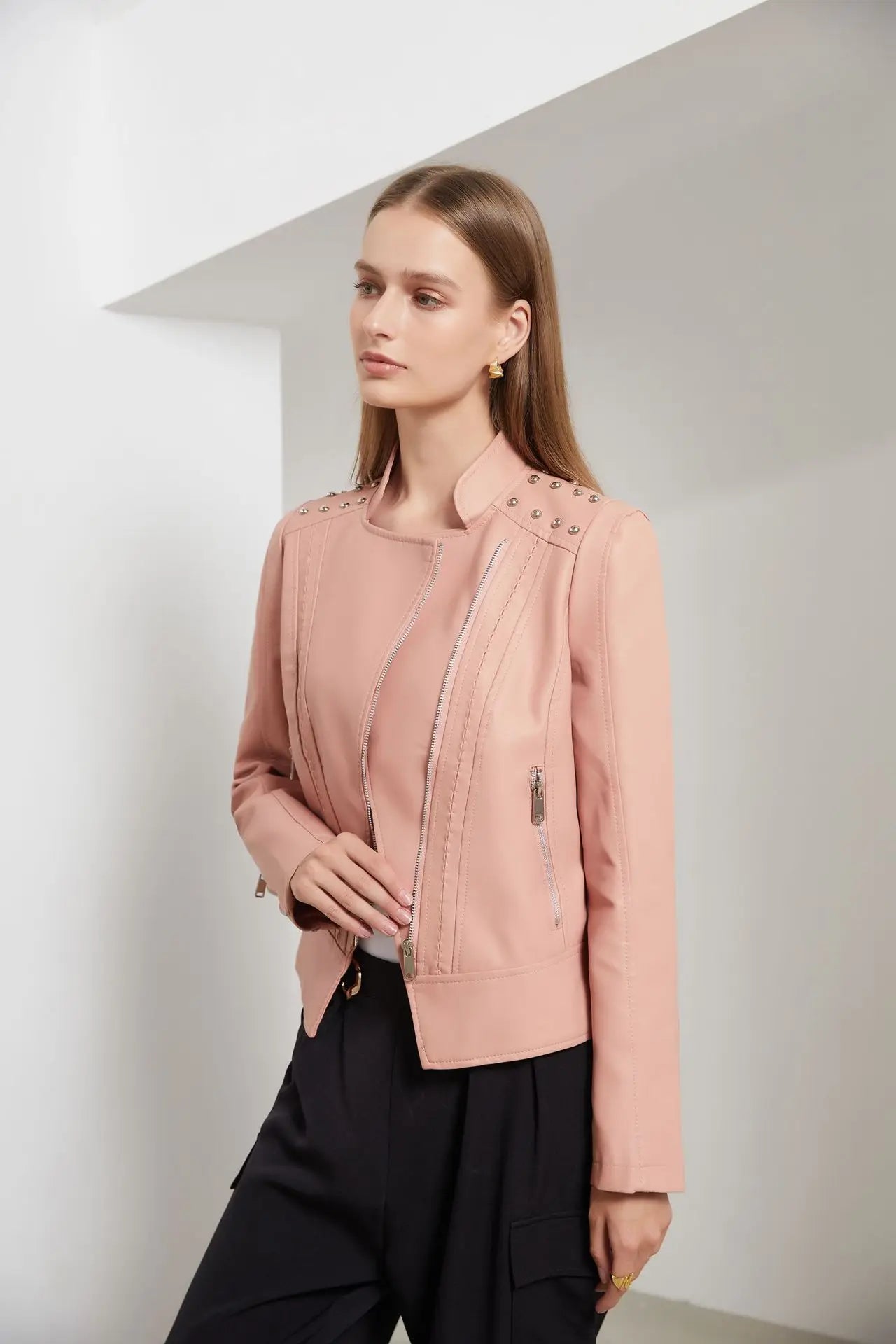 Veste Classique À Coupe Droite pour Femme | Idéale pour Le Quotidien Et Les Occasions Spéciales