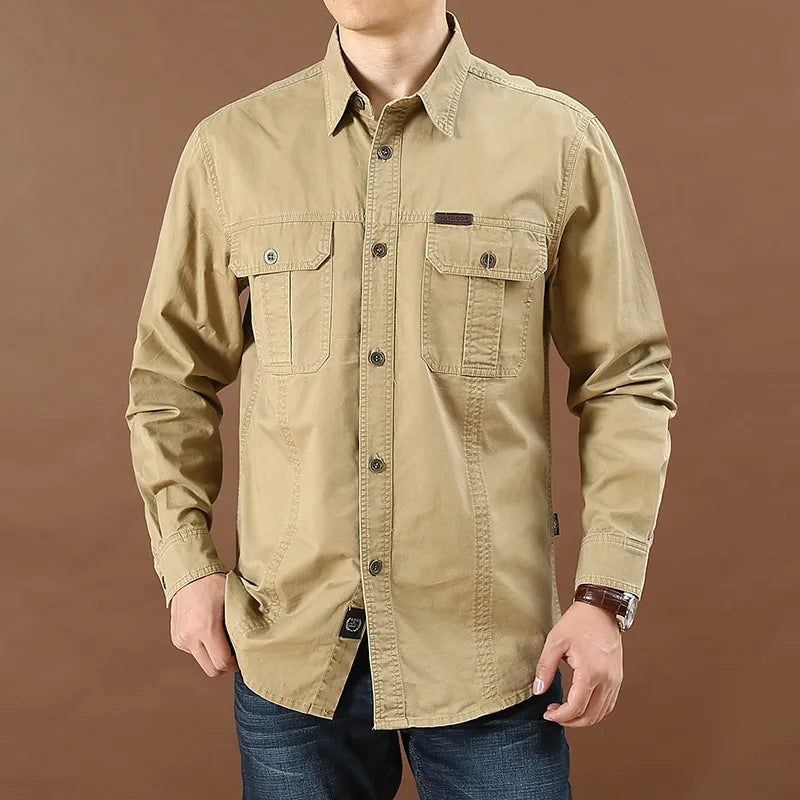 Chemise À Manches Longues avec Coupe Ajustée pour Homme | Idéale pour Un Usage Quotidien