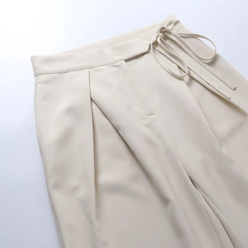 Pantalon Palazzo à Taille Haute pour Femme | Idéal pour le Bureau ou les Occasions Spéciales