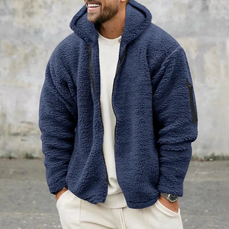 Veste Zippée avec Capuche et Poche sur Manche pour Adultes | Idéale pour l’Hiver
