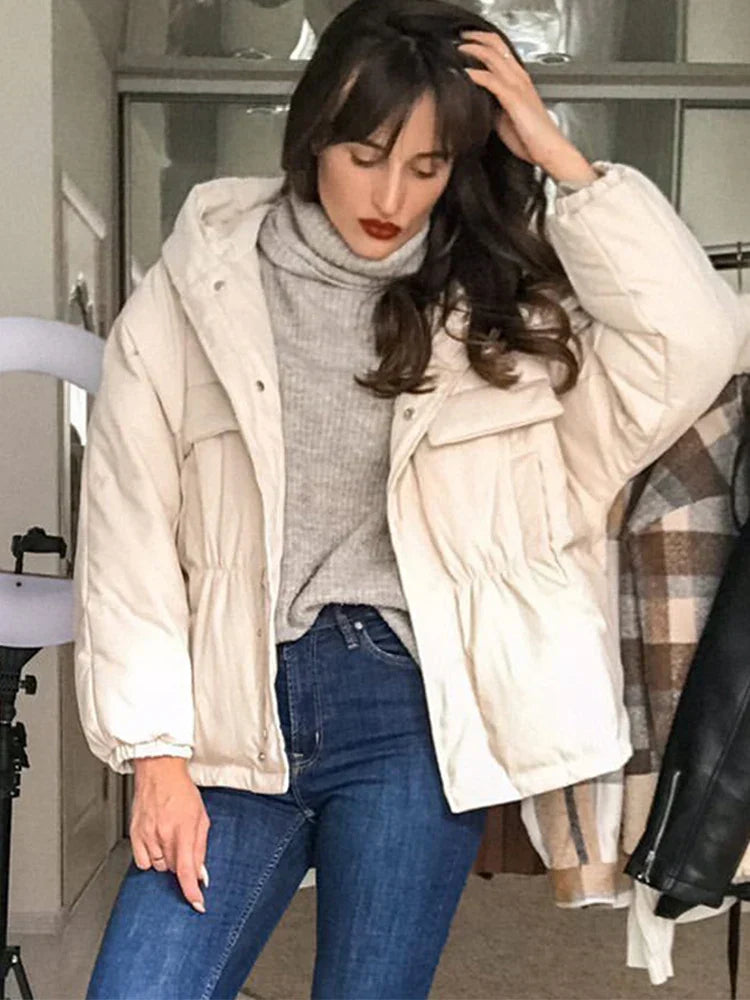 Manteau Long avec Capuche pour Femme | Idéal pour L’Hiver