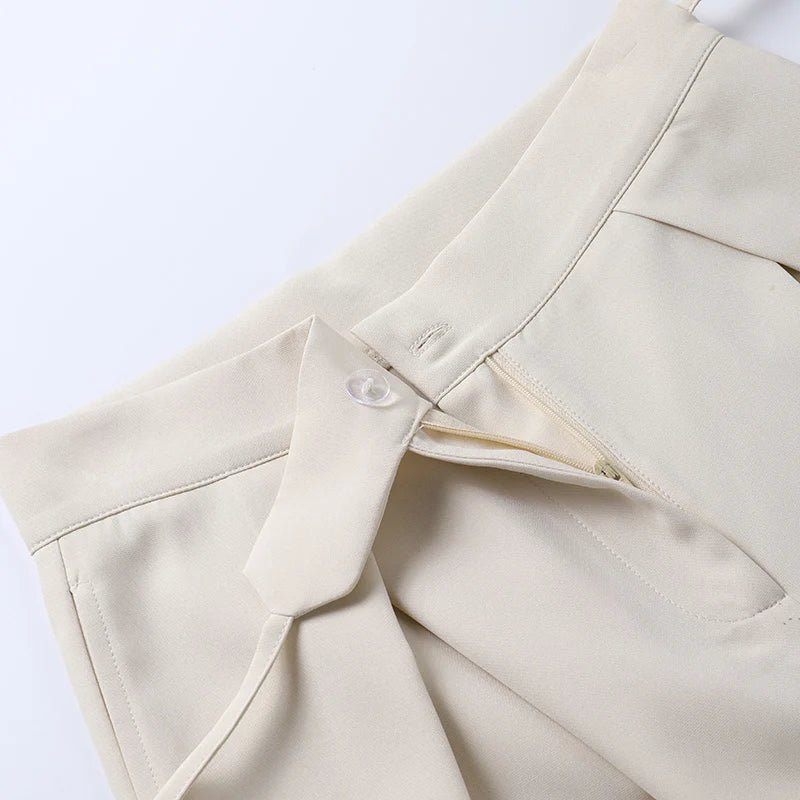 Pantalon Palazzo à Taille Haute pour Femme | Idéal pour le Bureau ou les Occasions Spéciales