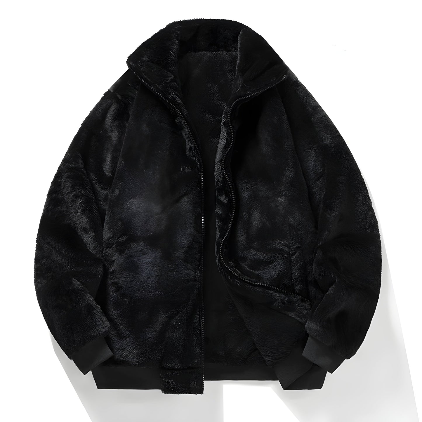 Blouson Bombardier avec Fermeture Zippée pour Homme | Idéal pour La Saison Froide