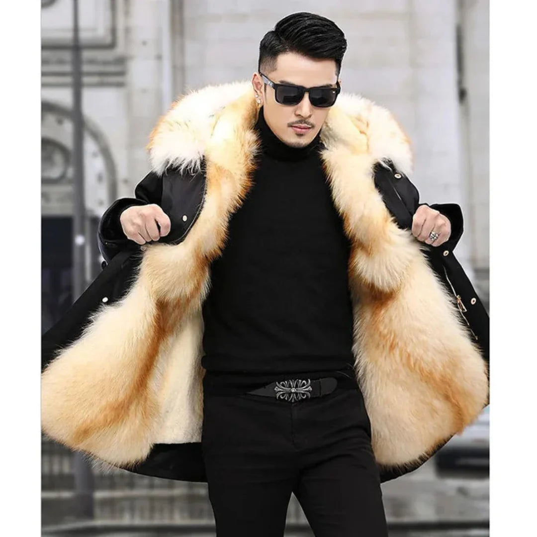 Parka d’Hiver avec Capuche pour Homme | Idéale pour la Saison Froide