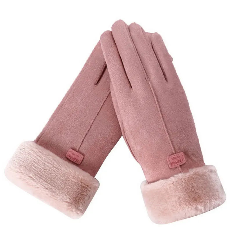 Gants d’Hiver avec Doublure Douce pour Femme | Idéals pour les Journées Froides