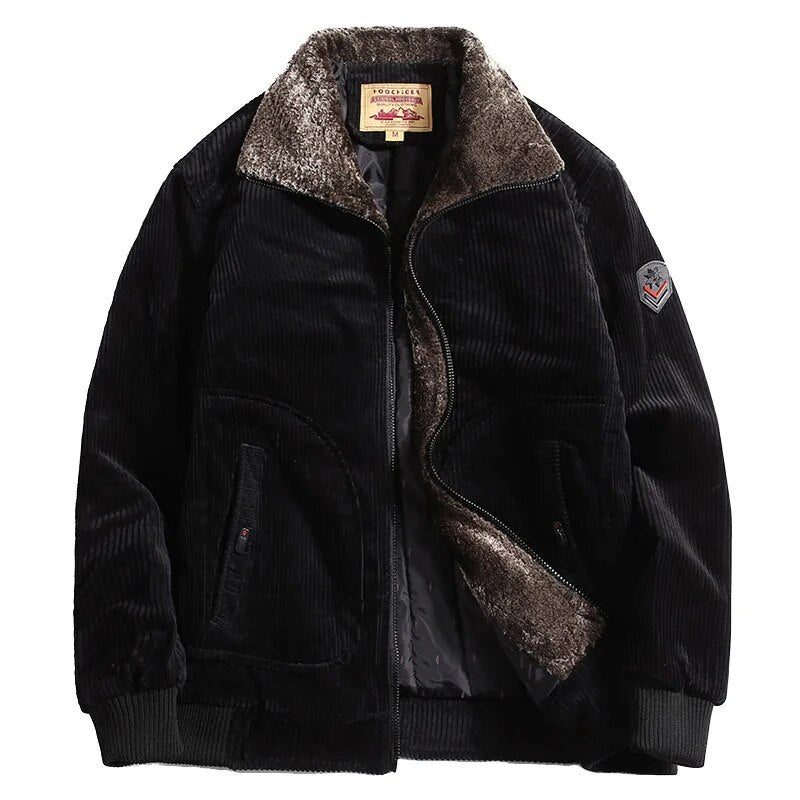 Veste D’Hiver À Coupe Classique pour Hommes | Idéale pour Saison Froide