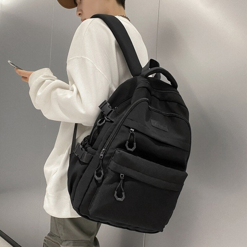 Sac À Dos avec Compartiments Multiples pour Adultes | Idéal pour L’École, Le Travail Et Les Voyages
